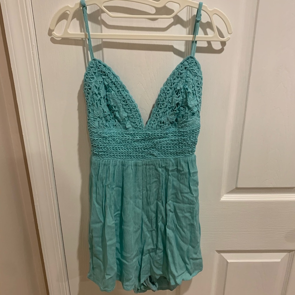 Blue Romper